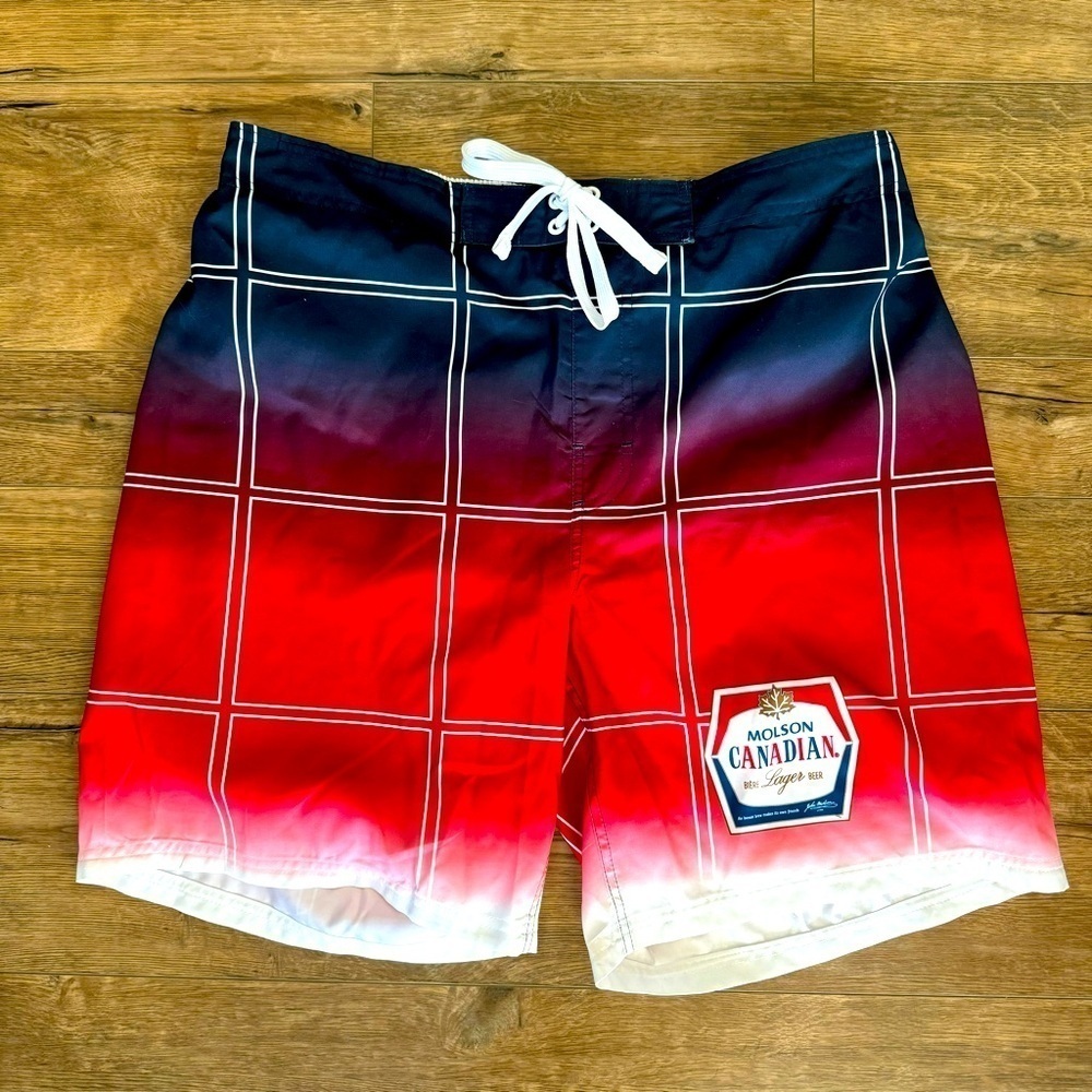 NWT Molson Canadian Board Shorts